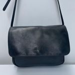 Crazy Horse Black Purse Shoulder Bag  Leather Black Photo 2