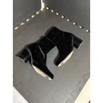 Free People  CECILE BLACK VELVET ANKLE BOOT‎ WOMENS SHOES SIZE 38 US 7.5 Photo 2