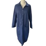 J. Jill Navy Blue Button Photo 10