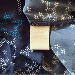 Paloma Blue “Eclipse” star print silk crepe de chine navy sleeveless jumpsuit Photo 12