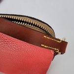 Dooney & Bourke Red Pebbled Leather Mini Crossbody Bag Photo 8