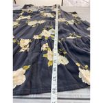 Torrid 00 Babydoll Tier Tank Top Womens M/L Scoop Neck Lattice Back Hi Low Photo 6