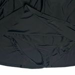 One Piece NEW Fresh Water  Removable Strap Skirted Swimsuit Slimming Black 30W Photo 3