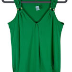 BB Dakota NWT Green Knit Modal Tank Large Photo 0
