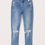 Abercrombie & Fitch Curve Love High Rise Super Skinny Ankle Jeans Photo 0