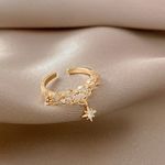 18K Gold Plated Adjustable Eight Photo 3