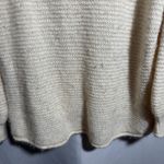 Free People All Mine Sweater Ivory Cream V Neck Oversized M Alpaca Blend Boho Photo 6