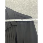 J.Crew Women's Button Up Blouse Solid Black Sheer Long Sleeve Size 2P Petite Photo 11