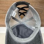 NWOT WomenâsâGray Distressed Criss Cross Back PonytailâHat Gray Photo 6