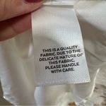 Lulus Gorgeous Elevation NWT size XL White Lace Rosette Puff Sleeve Midi Dress Photo 13