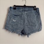 Just Black Magnetic Energy Light Denim Button-Fly Cutoff Shorts | size 29 Photo 4