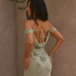 Hello Molly Good Fun Off Shoulder Maxi Dress Photo 3