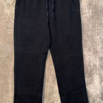 CRZ Yoga  black high rise straight leg sweat pants small 4/6 NEW Photo 0