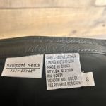 Newport News  Easy Style Black Leather Pants Size 8‎ Photo 10