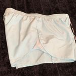 Nike Women’s  Light Blue Athletic Running Shorts Moisture-Wicking Medium Photo 7