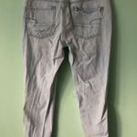 American Eagle Outfitters Light Wash Distressed Ripped Mom Jeans Photo 2