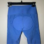 Fanka Blue Reversible Body Sculpt Compression 7/8 Leggings Women’s Size Medium Photo 4