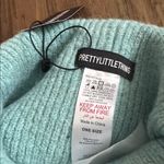 Pretty Little Thing Sky Blue Knit Beanie Photo 3