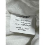 Princess Polly NEW  Parklea White Linen Wide Leg Palazzo Trousers Sweatpants 10 Photo 2