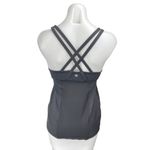 Lululemon Energy Black Sleeveless Cross Back Activewear Fitness Gym Tank Top 4 Photo 1