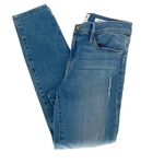 frame denim FRAME‎ Denim Stretch Cropped Le Skinny de Jeanne Echo Park Size 28 Photo 4