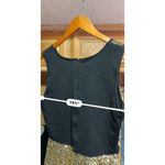 Gianni Bini Gold Sequin Peplum Top - Size Small Photo 5