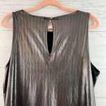 The Cove Silver Sleeveless A Line Dress Size L Photo 7