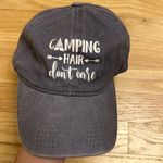 Women’s camping ball cap hat 🏕️ 🧢 Gray Photo 0