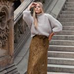 NWOT Joyfolie Carmel Slip Dress in Bistre Size XS Green Photo 2