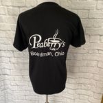 Gildan women M Crewneck short sleeve graphic print t-shirt black Photo 6