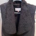 Xhilaration Faux Suede and Sheepskin Vest Photo 2