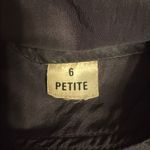 Jones New York Vintage  Black Trench Coat Removable Wool Lining Petite 6 P Photo 10