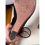 Aquazzura Black Sexy Thing Suede Wedge Shoes Sz. 38.5 (US 7.5) Photo 7