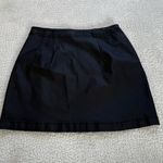 Indigo rising black pleather skirt large mini size medium party holiday cocktail Photo 3