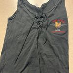 Vintage Motorcycle Top Black Photo 0