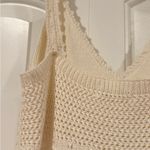 Z Supply  Cream crocheted Midi Dress small Photo 5