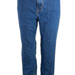 Abercrombie & Fitch Ankle Straight Ultra High Rise Blue Denim Jeans 31 / 12 Photo 0