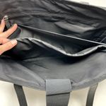 Lodis Black Leather Laptop Shoulder Bag Purse Photo 7