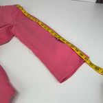 ZARA Peach Waterfall Blazer Jacket Open Front Roll Tab 3/4 Sleeve M Photo 7