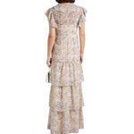 MIKAEL AGHAL Tiered Floral Embroderie Maxi Dress Size 8 NWT Photo 1