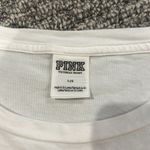 PINK - Victoria's Secret Victoria’s Secret PINK white ohio state t-shirt Sz L Photo 2