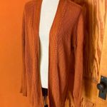 BP Nordstroms  rusty orange oversized cardigan Photo 7