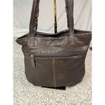 Stone Mountain  Women's Dark Brown Leather Shoulder Bag Chain Strap​ Photo 4