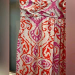 Fresh Produce  Sleeveless Aztec Boho Southwestern Print Faux Wrap Dress Size XS Photo 3