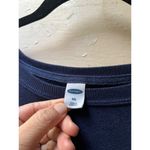 Old Navy  navy blue pullon cute festive Christmas tree peace to y’all sweater XXl Photo 3