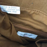 Isaac Mizrahi  Brown Leather Handbag Photo 4