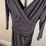 Carmen Marc Valvo  brown dress sz Medium Photo 5