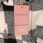 Serra NWT!!!  Black and White Women’s Flannel Shacket Photo 2