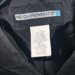 Requirements Dark Gray Metallic Cotton Blend Lined Notched 3 Button Blazer 10 Photo 10