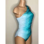 La Blanca New.  ombré one shouldered swimsuit. Size 8. Retails $148 Photo 7